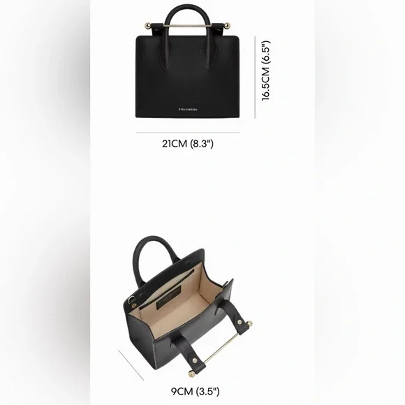 Strathberry black mini tote - Picture 11 of 11